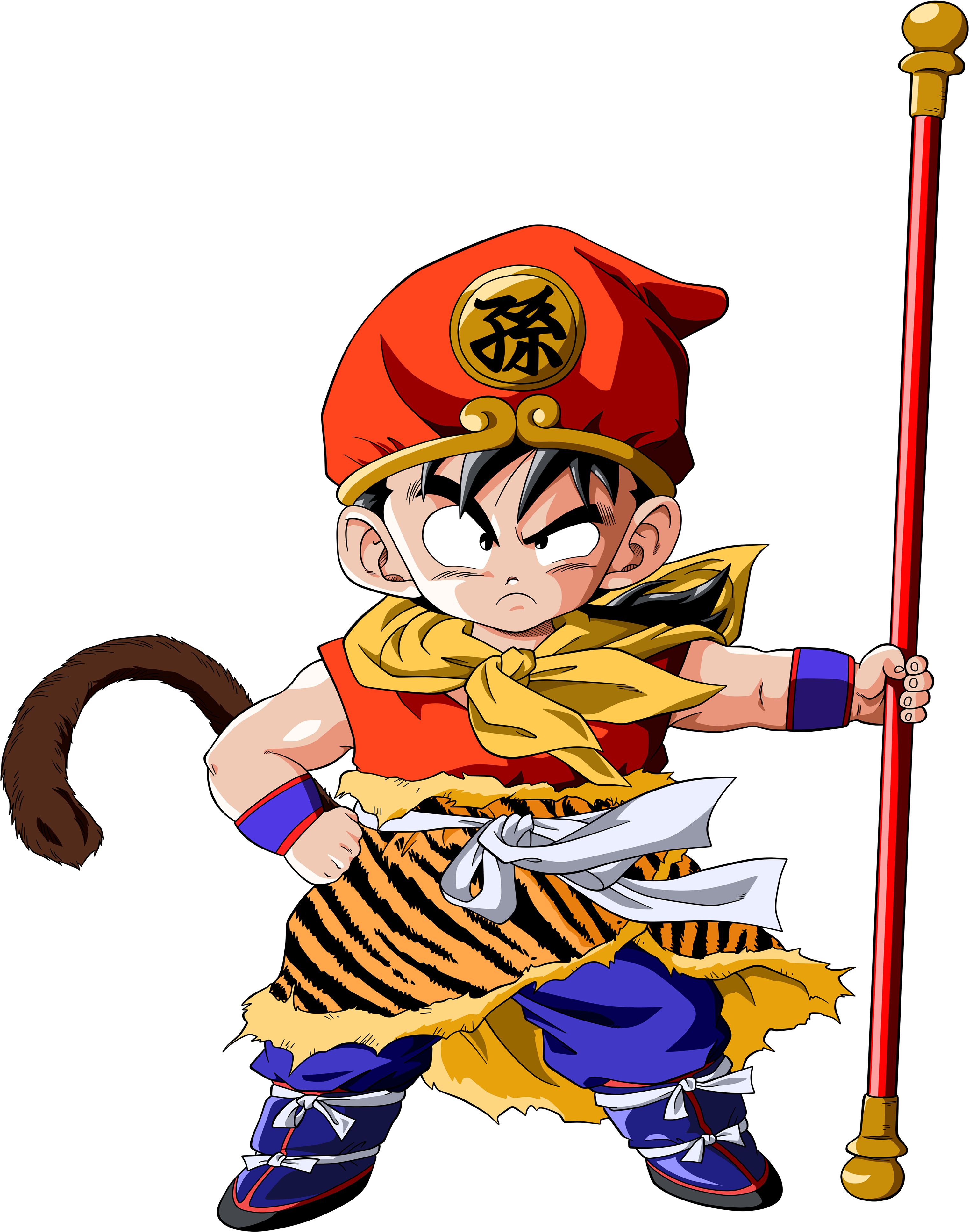 Dragon Ball Z Gohan Wallpaper - Sun Wukong Dragon Ball - Free Transparent PNG Clipart Images Download. - Transparent PNG Free Download