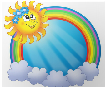 Sun And Rainbow - Free Transparent PNG Clipart Images Download. - Transparent PNG Free Download