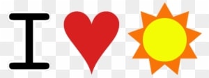 I Love Sun - Love You Sun - Free Transparent PNG Clipart Images Download. - Transparent PNG Free Download