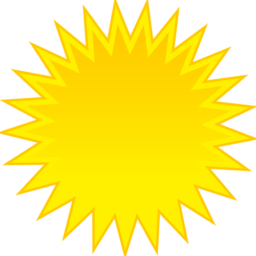 Cheerful Sunny Clip Art Colored Symbol For Sky Vector - Animated Sun Png - Free Transparent PNG Clipart Images Download. - Transparent PNG Free Download
