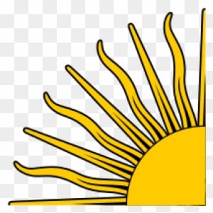 Free Quarter Clip Art - Quarter Of A Sun Png - Free Transparent PNG Clipart Images Download. - Transparent PNG Free Download