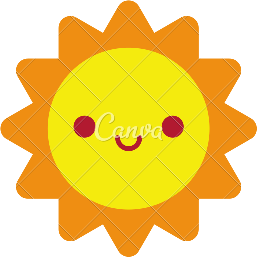Sun Cartoon Image - Transparent Background Cute Sun - Free Transparent PNG Clipart Images Download. - Transparent PNG Free Download