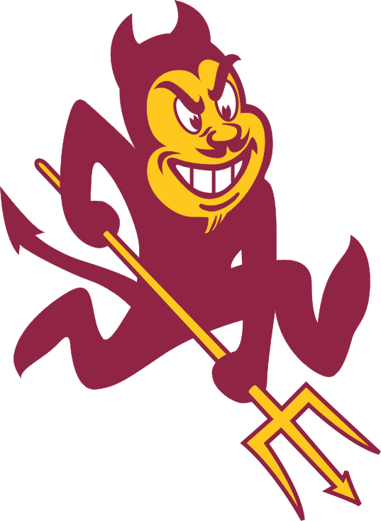 Arizona State University - Sparky The Sun Devil - Free Transparent PNG Clipart Images Download. - Transparent PNG Free Download