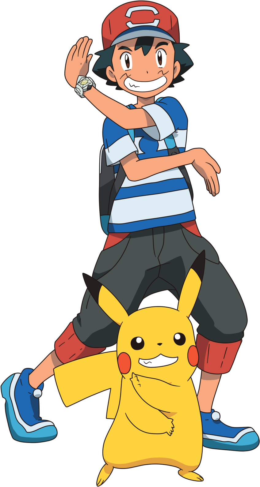 Ash Ketchum Sun And Moon - Free Transparent PNG Clipart Images Download. - Transparent PNG Free Download