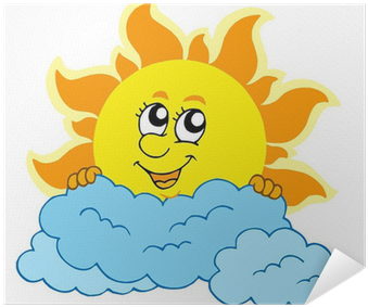 Cartoon Sun And Clouds - Free Transparent PNG Clipart Images Download. - Transparent PNG Free Download
