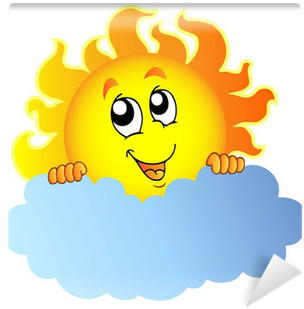 Cartoon Sun And Clouds - Free Transparent PNG Clipart Images Download. - Transparent PNG Free Download