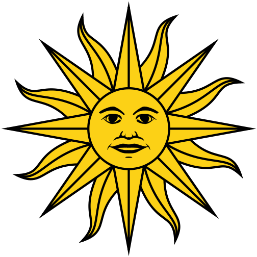 Sol De Mayo-bandera De Uruguay - Uruguay Flag Sun - Free Transparent PNG Clipart Images Download. - Transparent PNG Free Download