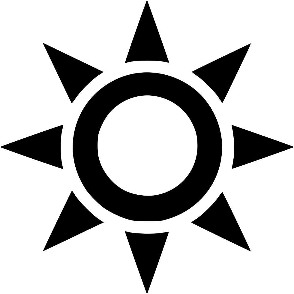 Sun Outline Comments - Simple Sun And Moon - Free Transparent PNG Clipart Images Download. - Transparent PNG Free Download