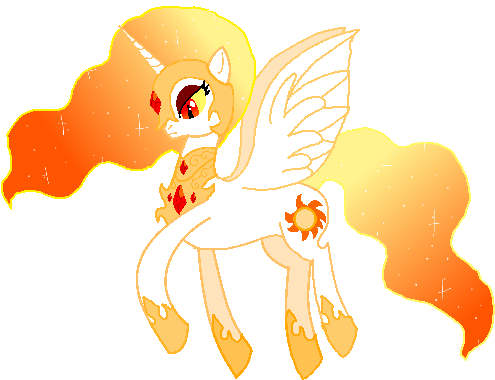 Supernova Sun My Little Pony Friendship Is Magic - My Little Pony With Sun - Free Transparent PNG Clipart Images Download. - Transparent PNG Free Download