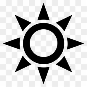 Sun Outline Comments - Simple Sun And Moon - Free Transparent PNG Clipart Images Download. - Transparent PNG Free Download