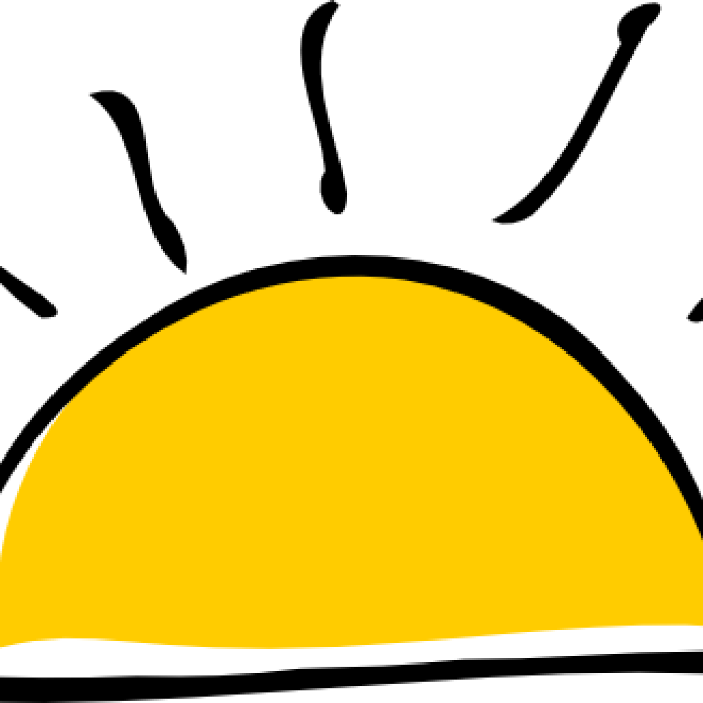 Sunrise Clipart Sunset Clip Art At Clker Vector Online - Rising Sun Clip Art - Free Transparent PNG Clipart Images Download. - Transparent PNG Free Download