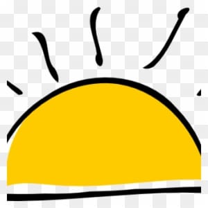 Sunrise Clipart Sunset Clip Art At Clker Vector Online - Rising Sun Clip Art - Free Transparent PNG Clipart Images Download. - Transparent PNG Free Download