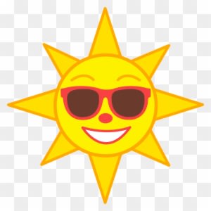 Sun With Sunglasses Clip Art Clipart Free Download - Happy Clip Art Sun - Free Transparent PNG Clipart Images Download. - Transparent PNG Free Download