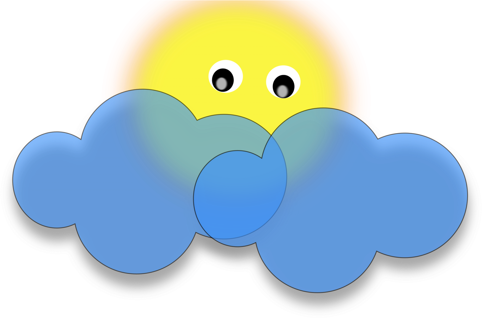 Sun And Clouds Clipart - Sun And Clouds Clip Art - Free Transparent PNG Clipart Images Download. - Transparent PNG Free Download