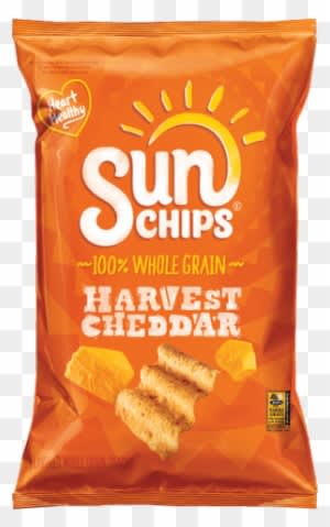 Sunchips® Harvest Cheddar® Flavored Multigrain Snacks - Garden Salsa Sun Chips - Free Transparent PNG Clipart Images Download. - Transparent PNG Free Download