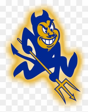 Falkville High School - Sparky The Sun Devil - Free Transparent PNG Clipart Images Download. - Transparent PNG Free Download