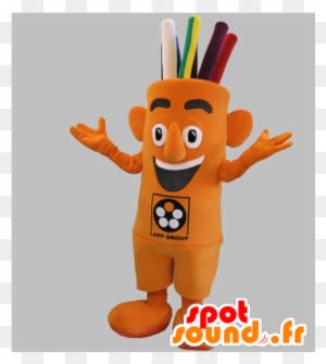 Mascotte De Bonhomme Orange, Géant Avec Les Cheveux - Hapisu New Spotsound Masot Yuru-chara Sun - Free Transparent PNG Clipart Images Download. - Transparent PNG Free Download