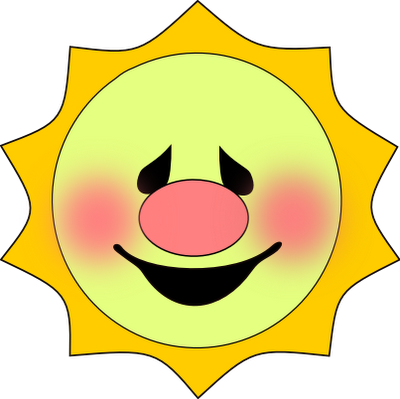 Cute Sun - Free Transparent PNG Clipart Images Download. - Transparent PNG Free Download