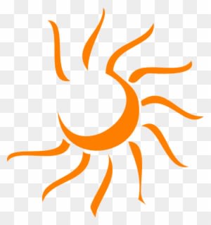 Orange Sun - Free Transparent PNG Clipart Images Download. - Transparent PNG Free Download