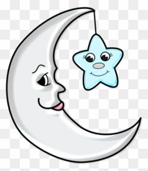 Cute Moon With Star Transparent Png Picture - Sun And Moon Cartoon Png - Free Transparent PNG Clipart Images Download. - Transparent PNG Free Download