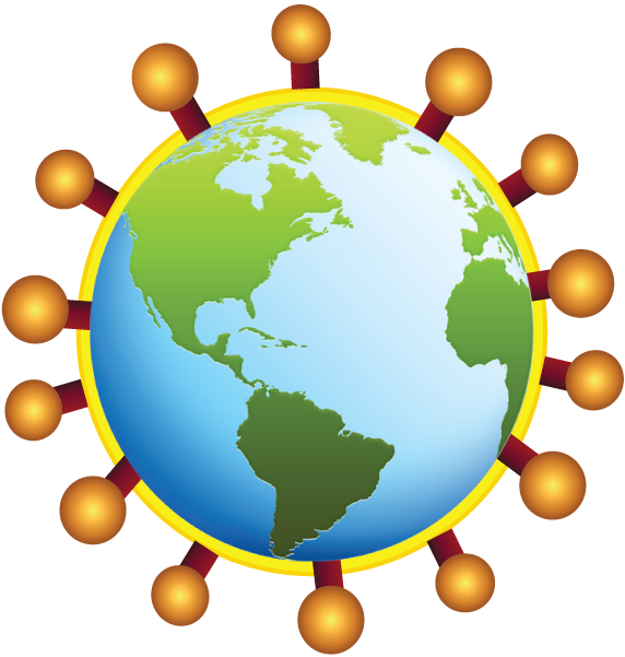 Gomap - Planet Earth World Globe Sun Moon Mars Galaxy - Free Transparent PNG Clipart Images Download. - Transparent PNG Free Download