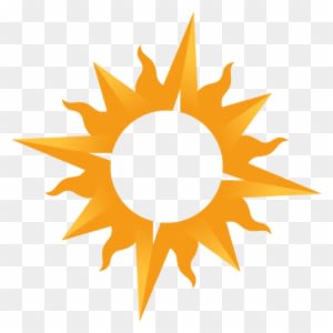 Sol Rebel Solar Compas - Stencil Of A Sun - Free Transparent PNG Clipart Images Download. - Transparent PNG Free Download