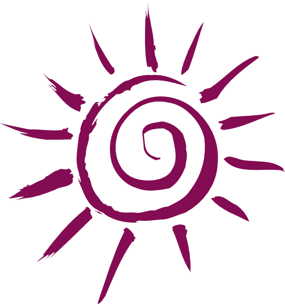 Sun Clip Art At Clker Com Vector Clip Art Online Royalty - Pink Sun Clip Art - Free Transparent PNG Clipart Images Download. - Transparent PNG Free Download