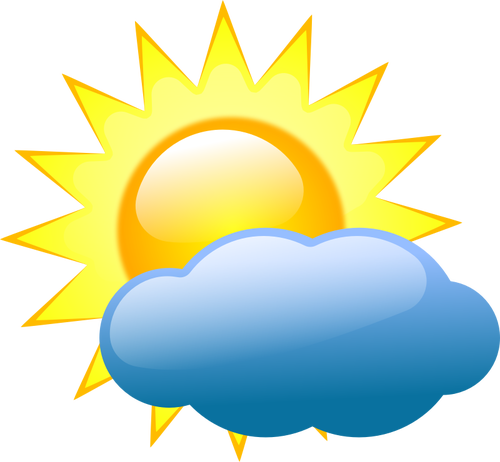Los Escribas - Sun And Clouds Clipart - Free Transparent PNG Clipart Images Download. - Transparent PNG Free Download
