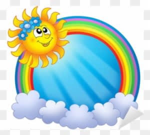 Sun And Rainbow - Free Transparent PNG Clipart Images Download. - Sun Transparent PNG Free Download