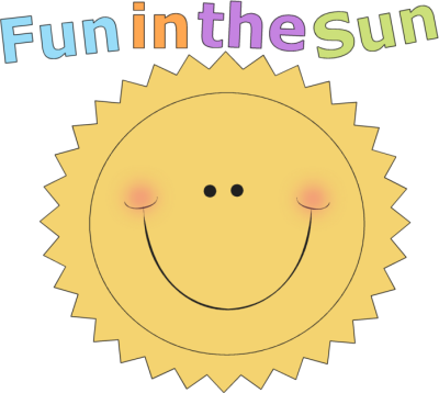 Cartoon Sun Clip Art - Fun In The Sun Clipart - Free Transparent PNG Clipart Images Download. - Transparent PNG Free Download