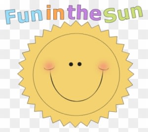 Cartoon Sun Clip Art - Fun In The Sun Clipart - Free Transparent PNG Clipart Images Download. - Transparent PNG Free Download
