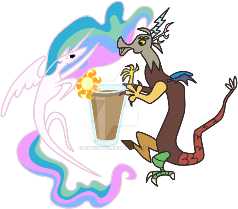 Celestia, Discord, Sun And Chocolate Milk By Agnessangel - Sun - Free Transparent PNG Clipart Images Download. - Transparent PNG Free Download