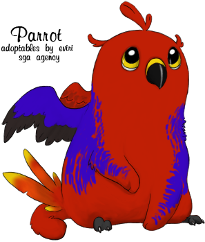 Eclectus Parrot By Rice-chex - Sun Conure - Free Transparent PNG Clipart Images Download. - Transparent PNG Free Download