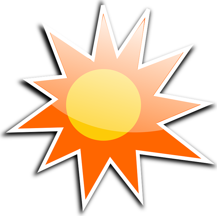 Heat Clipart Warmth - Sun Drawings Clear Background - Free Transparent PNG Clipart Images Download. - Transparent PNG Free Download