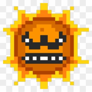 Super Mario 3 Angry Sun - Angry Sun From Mario - Free Transparent PNG Clipart Images Download. - Transparent PNG Free Download