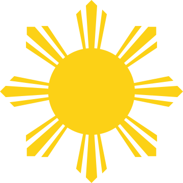 "sun Symbol Of The National Flag Of The Philippines - Philippine Flag Sun Vector - Free Transparent PNG Clipart Images Download. - Transparent PNG Free Download