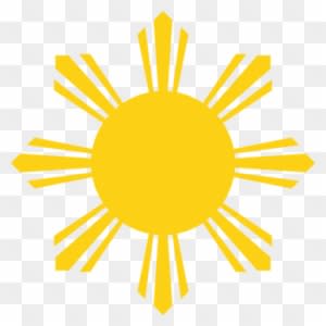 "sun Symbol Of The National Flag Of The Philippines - Philippine Flag Sun Vector - Free Transparent PNG Clipart Images Download. - Transparent PNG Free Download
