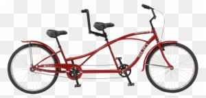 Single Speed Tandem Bike Rental By Wheel Fun Rentals - Sun Biscayne Tandem Bike - Free Transparent PNG Clipart Images Download. - Transparent PNG Free Download
