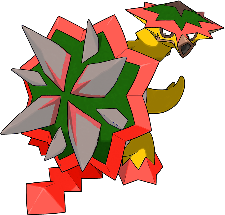 Turtonator By Hgss94 - Pokémon Sun And Moon - Free Transparent PNG Clipart Images Download. - Transparent PNG Free Download
