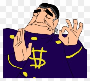 Man Cartoon Fictional Character Male Hand Clip Art - Sun Hits That Ridge Just Right Jojo - Free Transparent PNG Clipart Images Download. - Transparent PNG Free Download