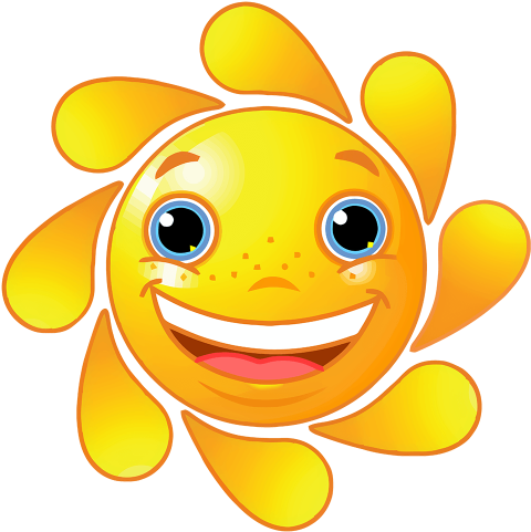 Jokes By Kids Clean, Funny - Cute Sun - Free Transparent PNG Clipart Images Download. - Transparent PNG Free Download