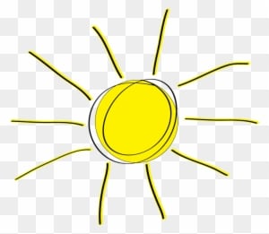 Clipart, Sun Images Clip Art Sun Clipart Free Clip - Cartoon Sun Rays Transparent Background - Free Transparent PNG Clipart Images Download. - Transparent PNG Free Download