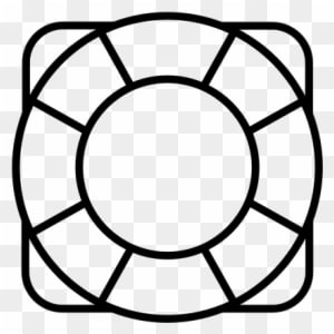 Lifesaver, Marine, Oceanic, Maritime, Sea, Nautical, - Black And White Clip Art Sun - Free Transparent PNG Clipart Images Download. - Transparent PNG Free Download