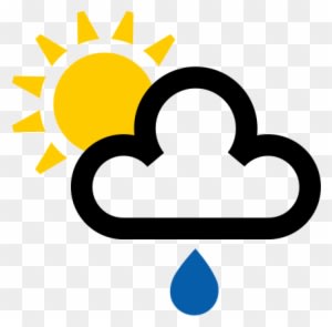 Sun And Cloud Weather Symbol - Free Transparent PNG Clipart Images Download. - Transparent PNG Free Download