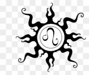 Zodiac Tattoos Png Image - Leo Sun Sign Tattoo - Free Transparent PNG Clipart Images Download. - Transparent PNG Free Download