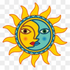 Summer Solstice - Sun And Moon South America - Free Transparent PNG Clipart Images Download. - Transparent PNG Free Download