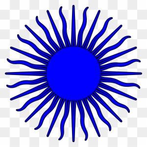 Blue Sun Clip Art - Transparent Sun - Free Transparent PNG Clipart Images Download. - Transparent PNG Free Download