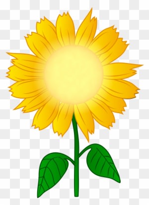 Sunflower Profile Clipart - Clip Art Sun Flower - Free Transparent PNG Clipart Images Download. - Transparent PNG Free Download