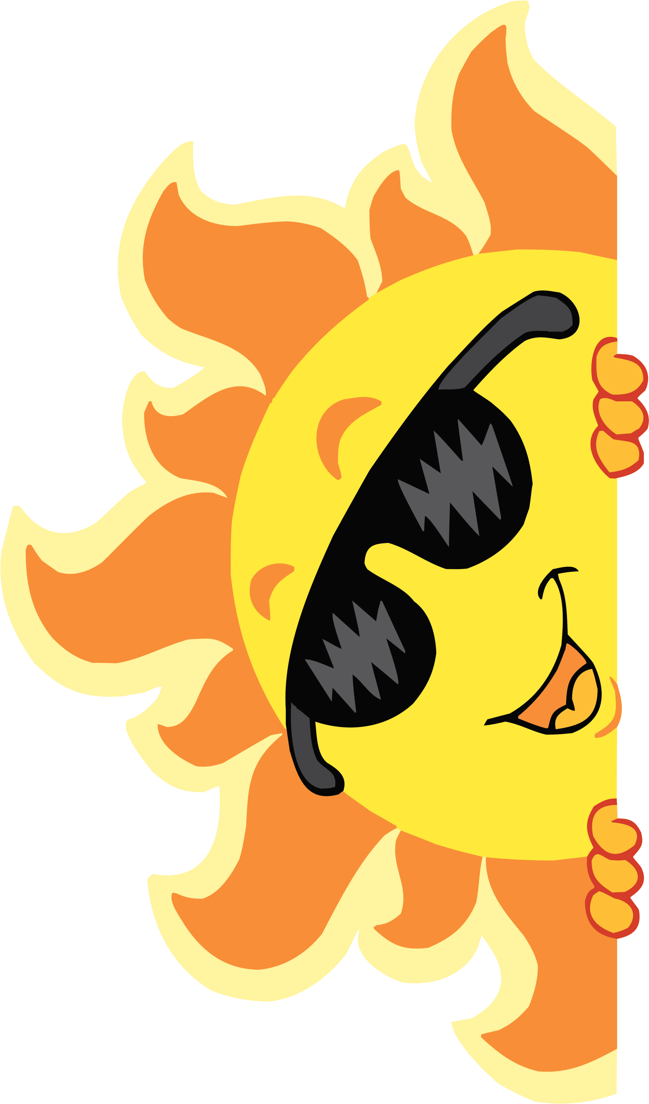 Cartoon Summer Sun Clip Art - Sun With Sunglasses - Free Transparent PNG Clipart Images Download. - Transparent PNG Free Download