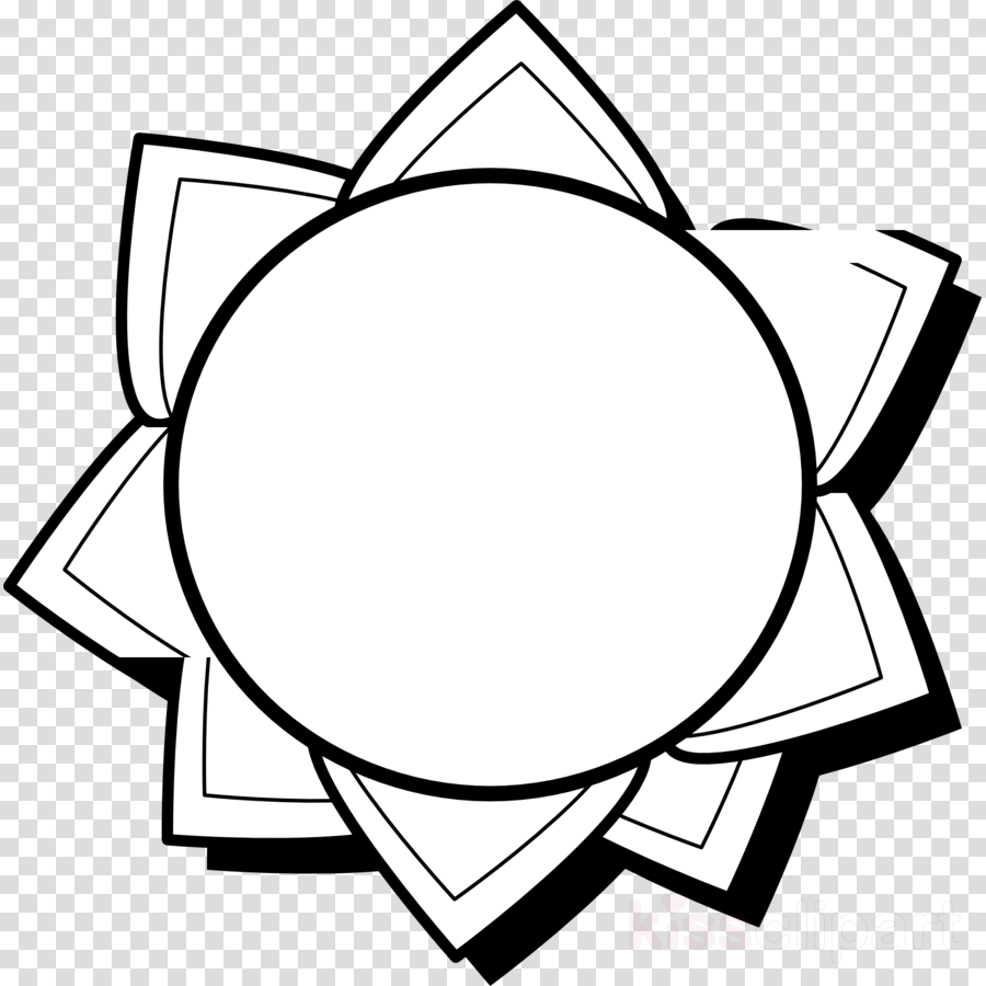 Sun Coloring Page - Free Transparent PNG Clipart Images Download. - Transparent PNG Free Download